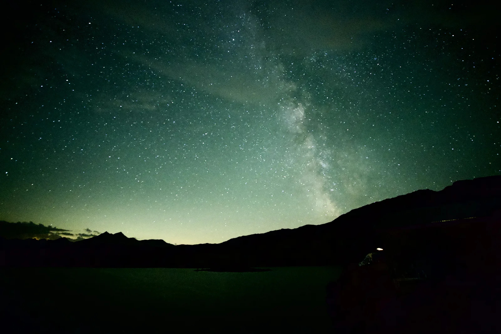 Milky Way at the Grimsel pass
